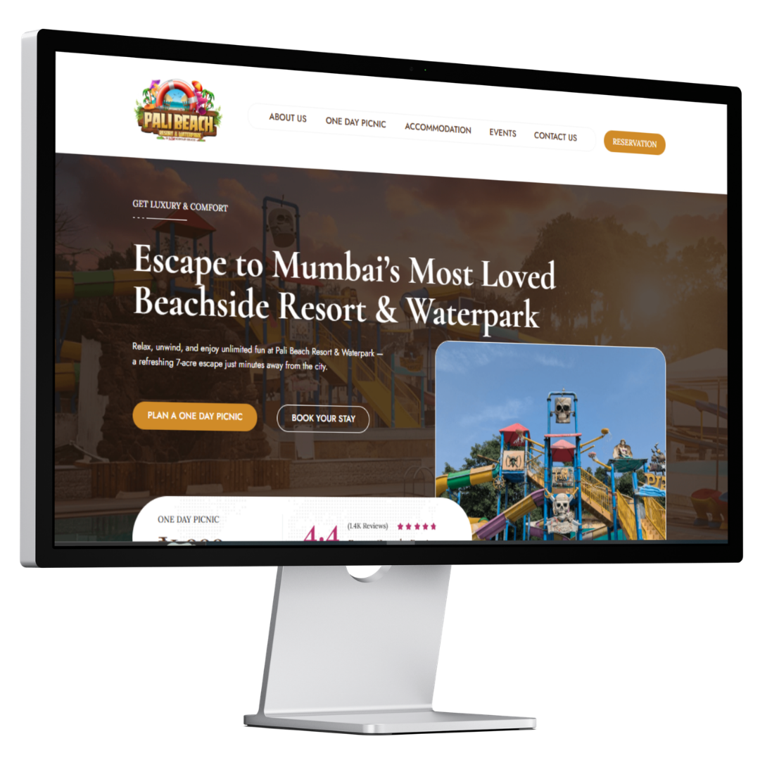 Pali Beach Resort & Waterpark campaign creatives